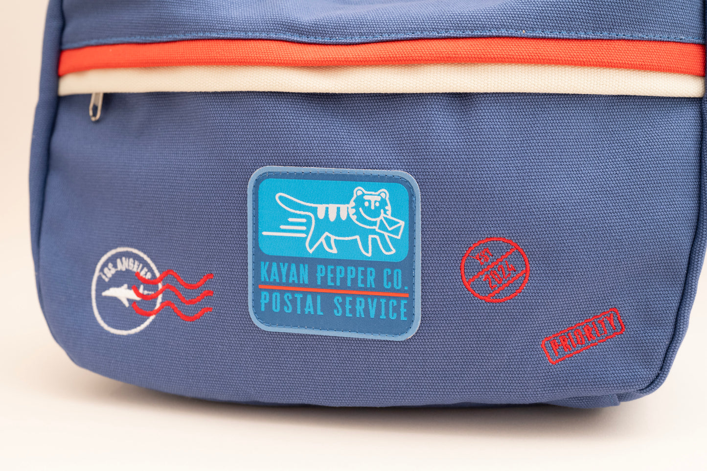 Kayan Postal Service Shoulder Bag - Blue