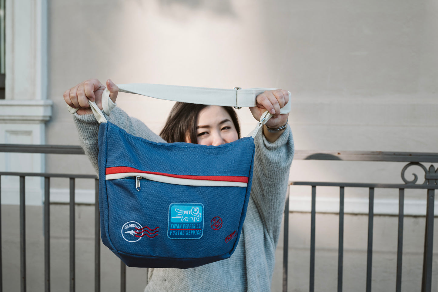 Kayan Postal Service Shoulder Bag - Blue