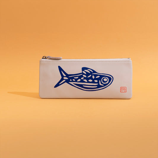 Big Fish Nappa Leather Pencil Case