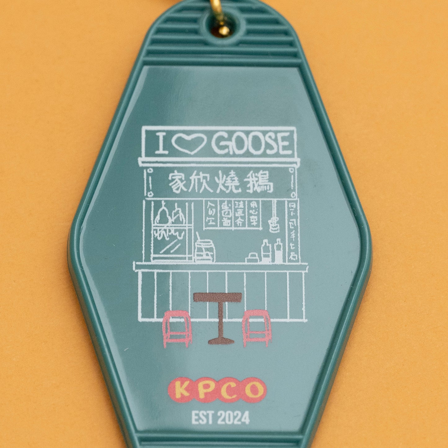 Hong Kong Goose - Motel Keychain