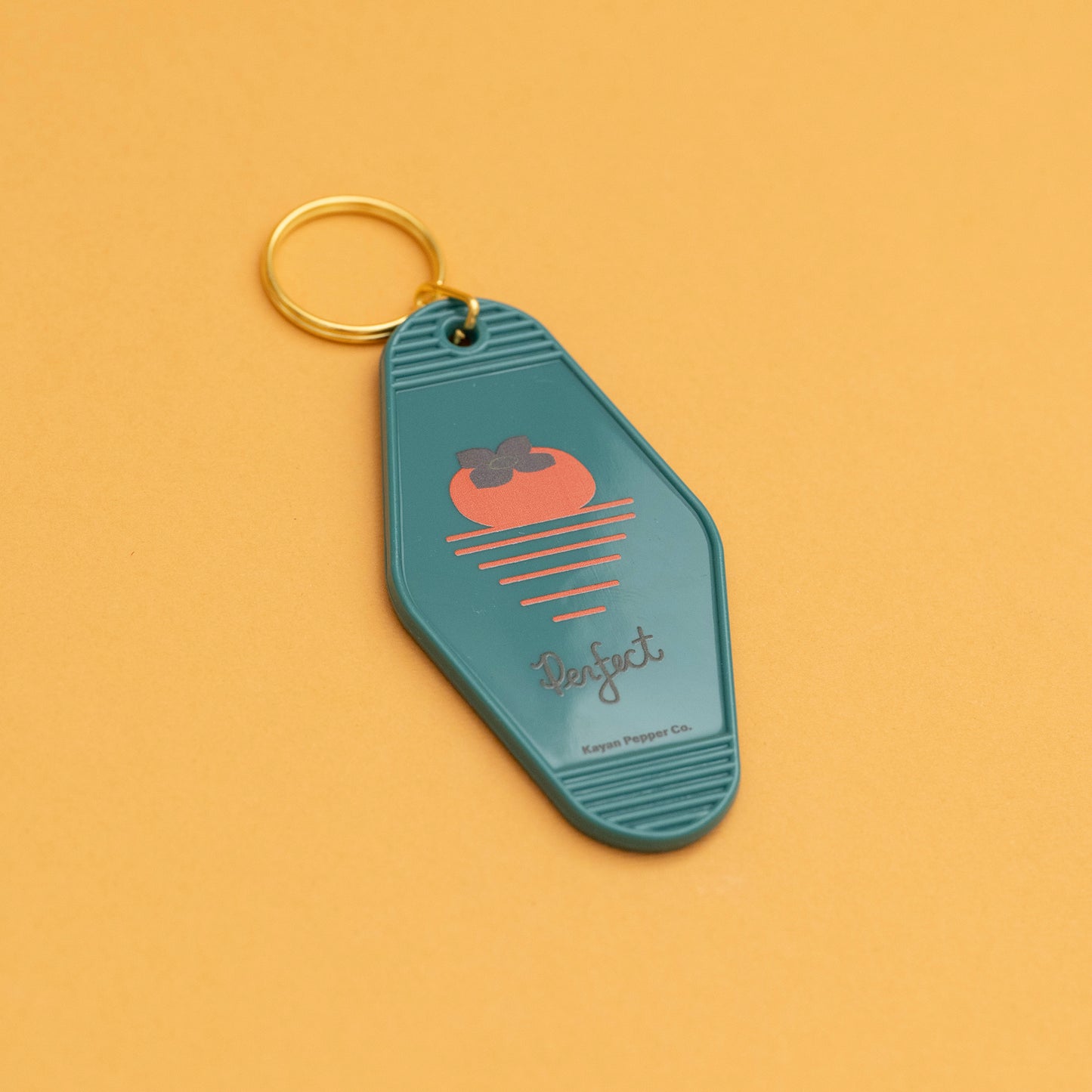 Perfect Persimmon - Motel Keychain