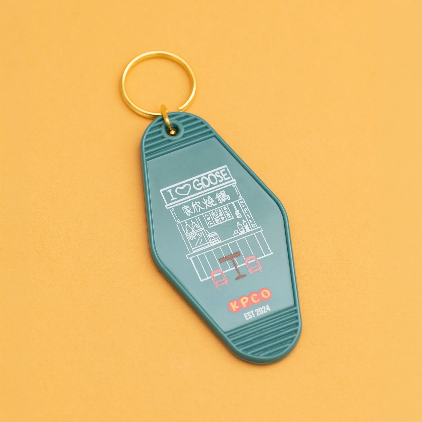 Hong Kong Goose - Motel Keychain