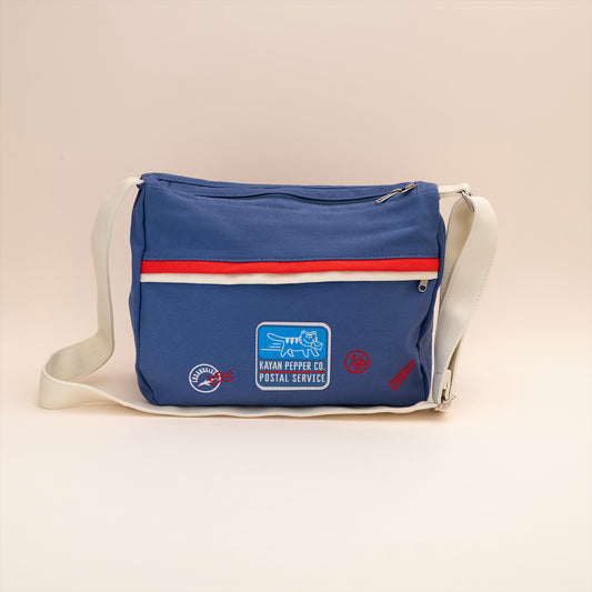 Kayan Postal Service Shoulder Bag - Blue