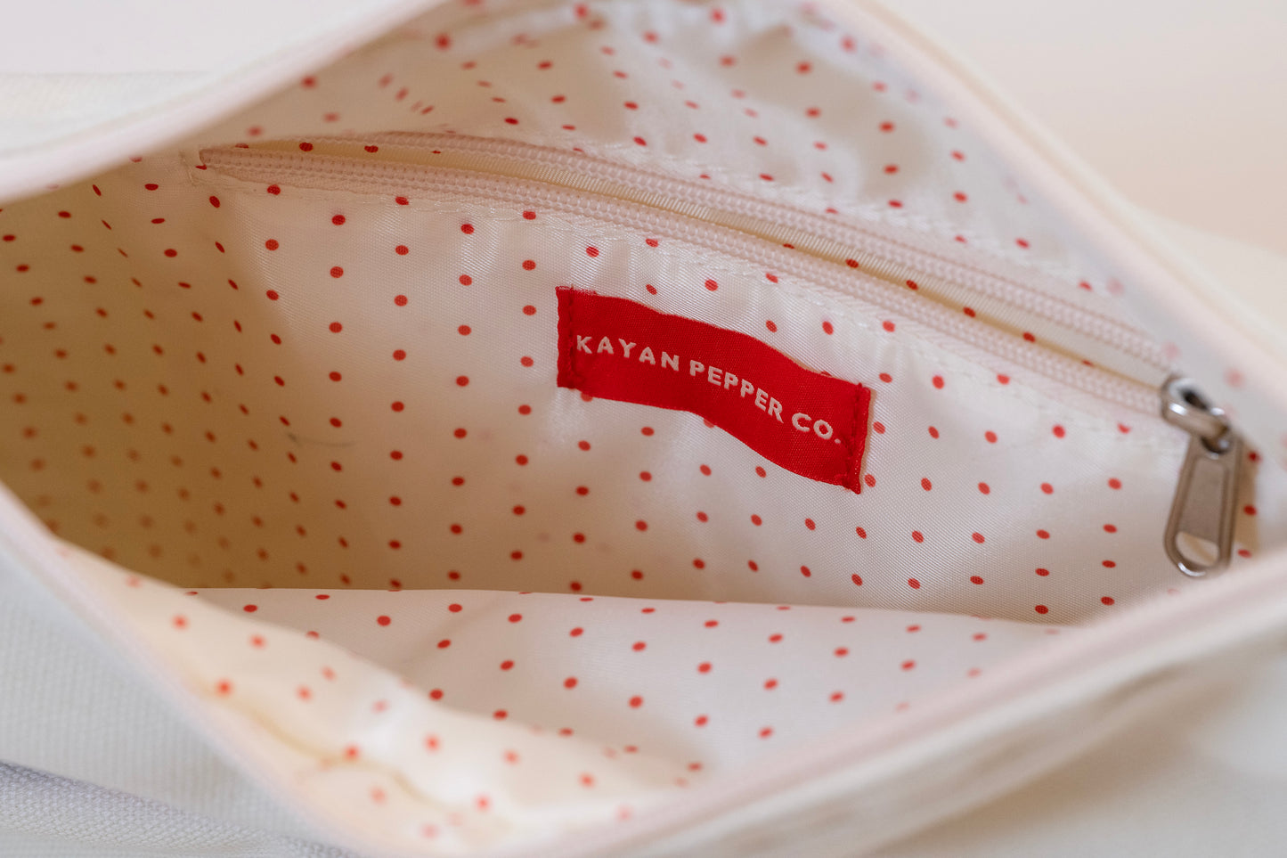 Kayan Postal Service Shoulder Bag - Cream White