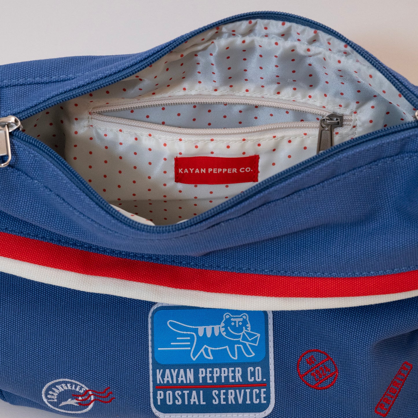 Kayan Postal Service Shoulder Bag - Blue