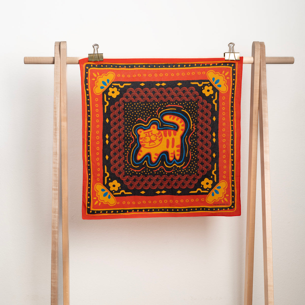 King Tiger Cotton Bandana