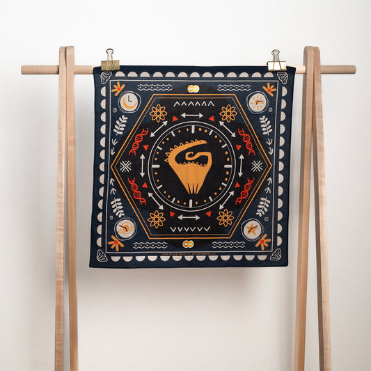 Time Travel Mart x Kayan Pepper Co. Dino Bandana