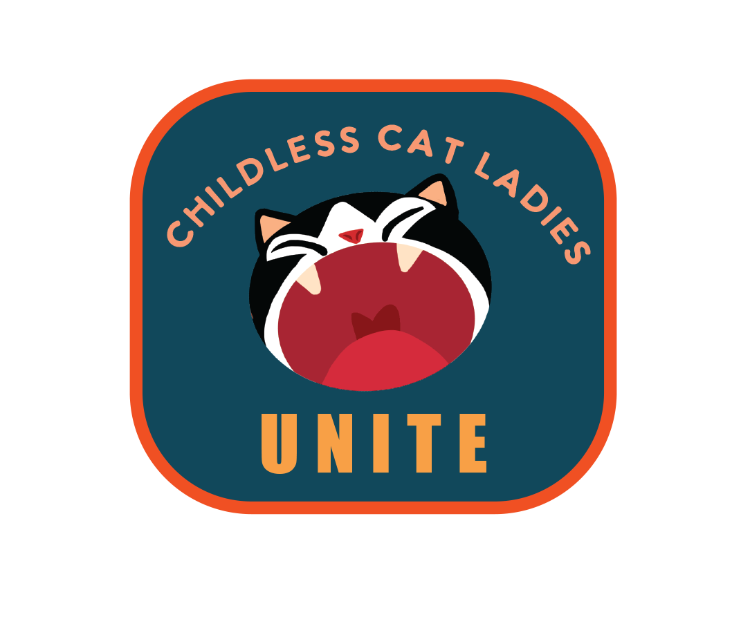 Childless Cat Ladies Unite - Vinyl Sticker