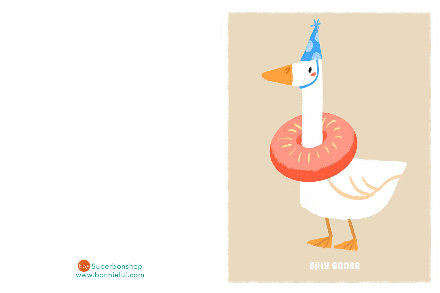 Silly Goose Birthday Card