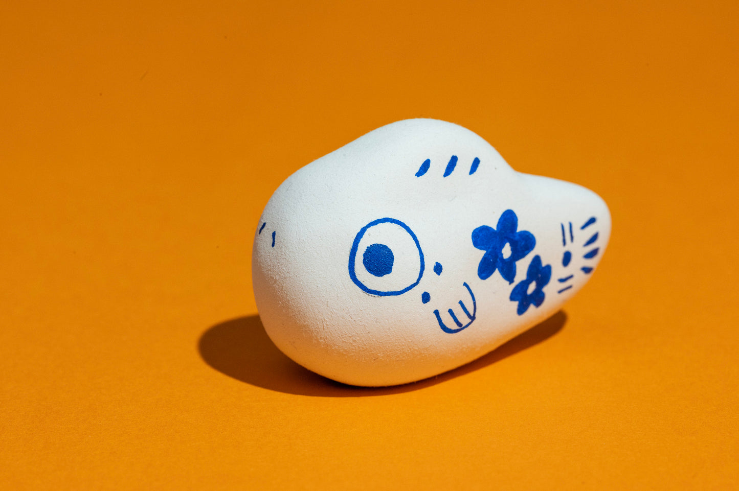 Aoi the Carp - Hand Made Clay Sculpture